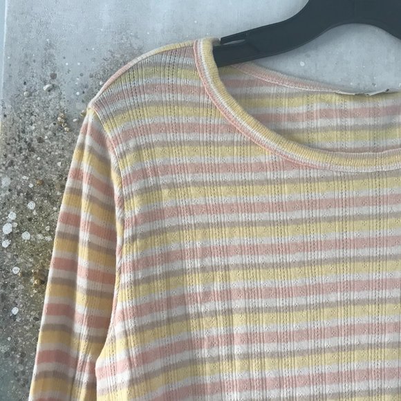 Lucky Brand Striped Cotton Shirt (NWT) - Picture 2 of 12